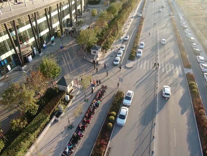 一公司承德高新區(qū)高鐵商圈崔梨溝段項目綠化工程竣工驗收